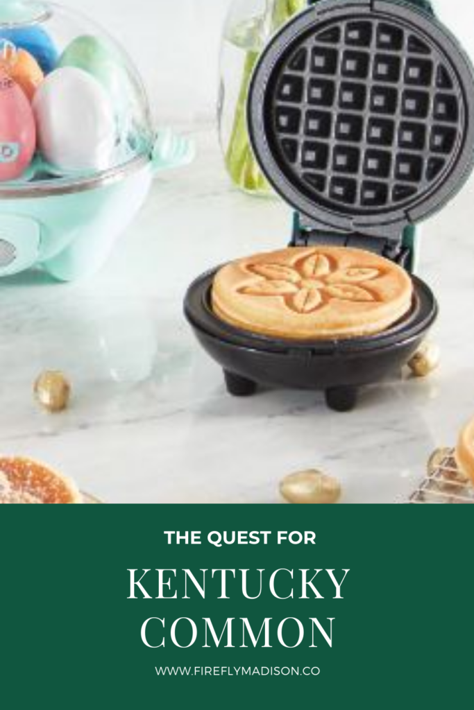 do you see something odd about this waffle maker?