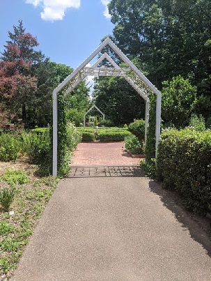 formal garden at the State Botanical Garden of Georgia
