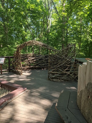 State Botanical Garden of Georgia twig feature. If we only had an unlimited supply of woods  we could duplicate this.