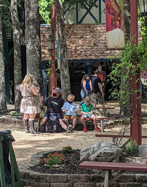 Ren Fest Crowd in GA