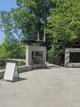 Entrance to the State Botanical Garden of Georgia
