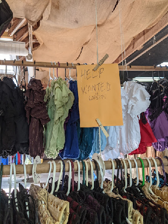 Help Wanted in Corsets at Ren Fest