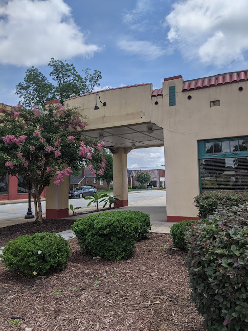 Old gas station converted to vintage vinyl