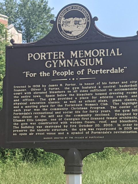 Porterdale Historical Marker