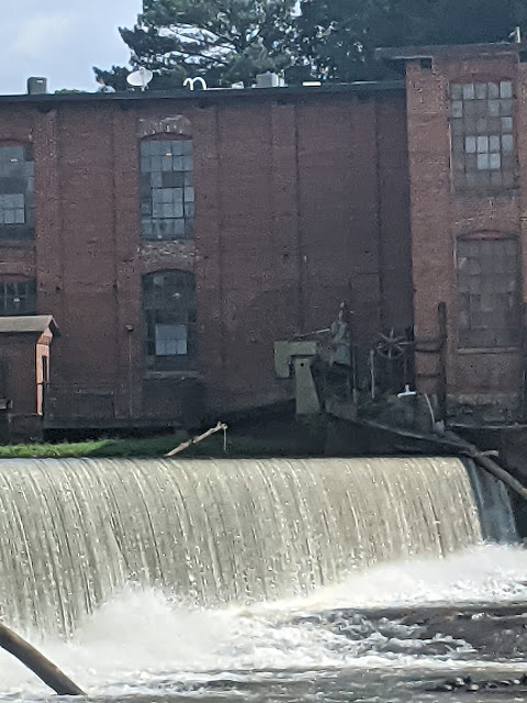 Porterdale Mill spillway