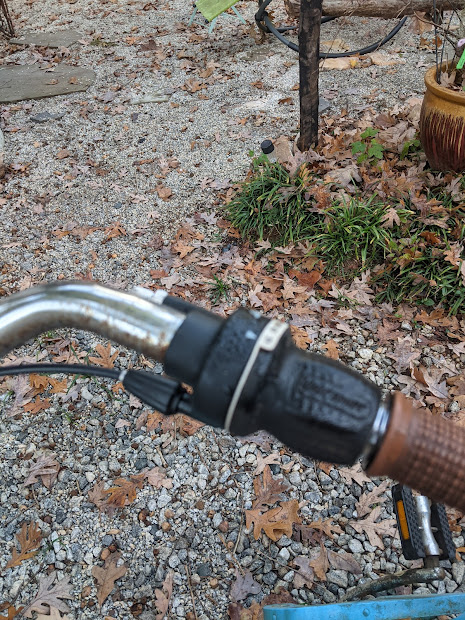 spooky shifter on a zombie bike. More bike trips around Madison GA