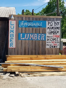 Adventures in Rough Cut Lumber